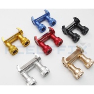 (SG STOCK)Aceoffix Saddle Double Pedal Quick Release Holder buckle Fastener Mount For  3Sixty Paikesi Camp ACE Brompton