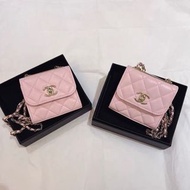 22S Chanel trendy cc mini bag粉紅色