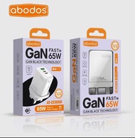 Abodos GaN 65W 快速充電器