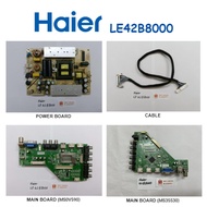 HAIER LED TV LE42B8000 42B8000 Power Board TV3902-ZC02-01(F) Main Board MS0V590-ZC01-01 MS35530-ZC01