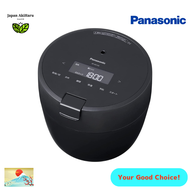 Panasonic Rice Cooker 5 Press pressure IH Compact Size Automatic Cooking Popular Power Cooking/Low-temperature cooking Lidal dishwasher compatible Black SR-NA102-K direct from Japan