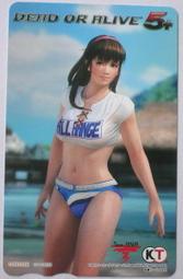 生死格鬥5+ Plus Amiami 特典圖書卡 (Tecmo DOA5 Hitomi 電話卡)