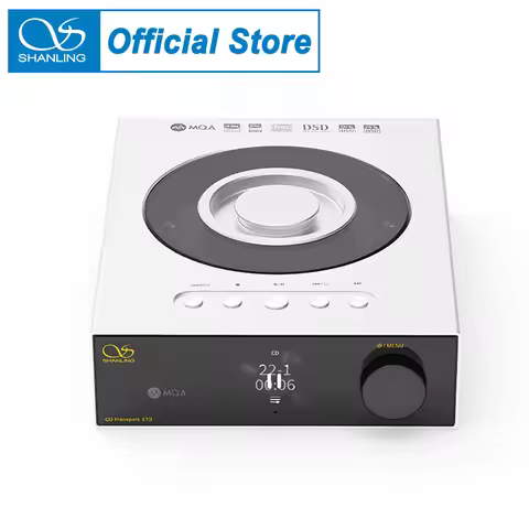 SHANLING ET3 HIFI CD Transport Player Full-Featured Digital Turntable Bluetooth 5.0 MOQ-CD MQA Full 