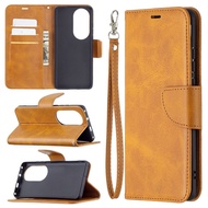 Mới Ốp điện thoại cho Huawei P50 P40 P30 Pro / P30 Lite từ Ví da nắp gập có khe cắm thẻ bìa vỏ