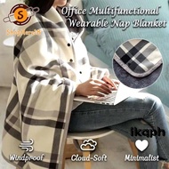 IKQPH Wearable Blankets Shawl Blanket Lazy Casual Office Comfortable Blanket Blanket Multifunctional