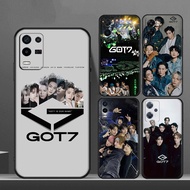 K6G GOT7 for Realme 8 9 Pro Plus 8S 8i 9i 10 TPU soft silicone black frosted casing