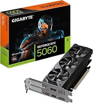 GIGABYTE GeForce RTX 5060 OC Low Profile 8G Graphics Card, 8GB 128-bit GDDR7, PCIe 5.0, Supports up