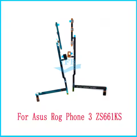 For Asus Rog Phone ZS600KL II 2 ZS660KL 3 ZS661KS 5 ZS673KS Power On Off Volume Button Key Switch Fl