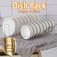 Stainless Steel Dish Drying Rack / Kitchen Dish Drainer Rack / Multifunctional Plates Cutting Boards