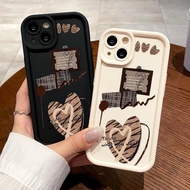 Softcase For Vivo Y100 5G Y100 4G Case Soft Silicone Simplicity Love Lens Protection Cassing