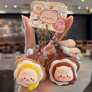 GANTUNGAN HG123 EGG-SHAPED KEYCHAIN CUTE EGG-SHAPED KEYCHAIN/