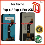 For Tecno Pop 6 BE7 LCD Display Touch Screen Digitizer Assembly For Pop 6 Pro BE8 LCD Replacement Pa