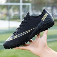Men's Soccer Shoes Cleats Professional High-top Breathable Athletic Football Boots for Outdoor Indoo