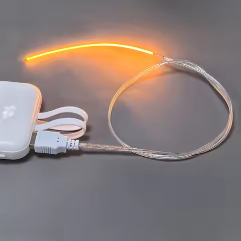 1PCS Lamp Parts Diode LED Filament Flexible DC 5V USB LED 360° Luminous Bendable Creative Edison Bul