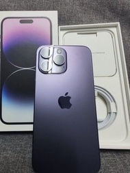 APPLE 深紫 iPhone 14 PRO MAX 256G 近全新 保固至2024二月 刷卡分期零利