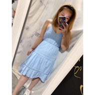 0111 Eyelet Spag Dress