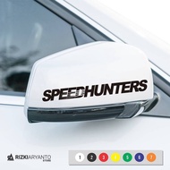 Racing SpeedHunters Sticker Car Rearview Mirror Sticker