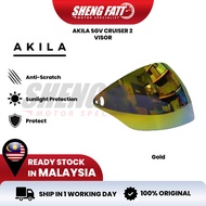 SGV Cruiser 2 Helmet Motor Free Size Topi Keledar Keselamatan SIRIM Helmet Topi Half Cut Helmet Orig