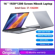 13th Gen Gaming Laptop Intel Core i7 13620H 16 Inch IPS Screen 32GB 1TB Windows11 Notebook WIFI BT