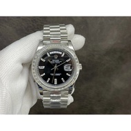 904L DayDate DayDate 40mm Sapphire Mirror Glass Three Bead Strap 2836 Movement