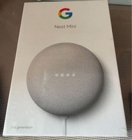全新未拆Google Nest Mini (2nd generation) 喇叭