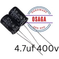 4.7uf 400v Aluminum Electrolytic capacitor