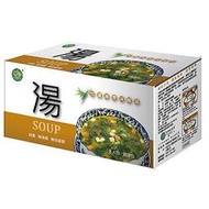 台灣綠源寶-竹鹽海帶味增湯、竹鹽金針湯、竹鹽海帶芽湯、竹鹽酸辣湯/盒