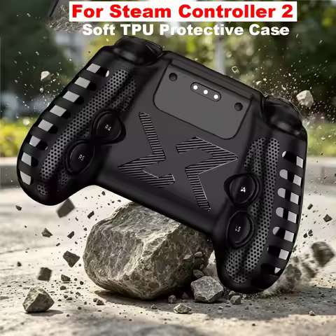 Soft TPU Protective Case for Steam Controller 2 Anti-Scratch Protector Cover Shell for Steam Control