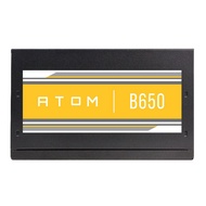 POWER SUPPLY (อุปกรณ์จ่ายไฟ) ANTEC ATOM B650 - 650W 80 PLUS BRONZE (BLACK) (ATX) // เคสและเพาเวอร์ซัพพลาย