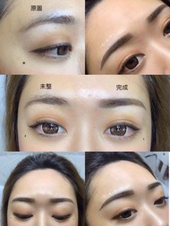 眉十 眼線 $2400😍變女神⭐️可即日反工⭐️無痛。包3-6個月免費補色1次❤️另加推，凡惠顧小妹做任何一項半永久項目，可以 $200（首次試做價）心動💓就快來搵我預約👉🏻✨✨韓式角蛋白美睫✨✨😍👏