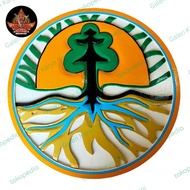 Ukiran Custom Taman Wisata Alam Pulau Kembang BKSDA Kalimantan Selatan