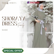 Mysure Shoraya Dress Gamis Dewasa Sarimbit 2024