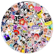 100PCS Kpop South Korean Boy Band BTS Graffiti Waterproof Stickers For Luggage Phone Case Laptop Notebook Decals Kids Gift