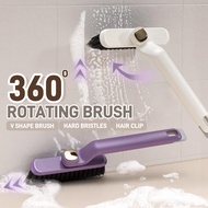 360° Rotating Cleaning Brush Hard Bristle Gap Brushes Multifunction Bathroom Tile Dead Angle Corner 