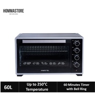 Mistral Electric Oven MO60RCL (60L)/3D-diamon surface/Temperature settings/60 Minutes timer/Rotisserie &amp; Convection func