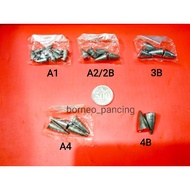 Fishing Lead A1 A2 3B A4 4B