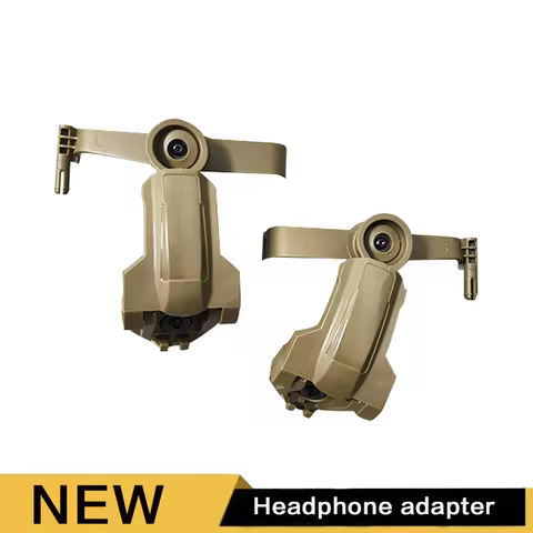 Tactical Headset Adapter, Tactical Helmet OPS CORE ARC/Wendy M-LOK Rail Adapter. Helmet mount for CO