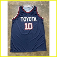 ✈ ✗ ♨ PBA RETRO JERSEY | TOYOTA RAMON FERNANDEZ #10 JERSEY | FULL SUBLIMATION