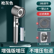 Modern Spray Shower Head for Bathroom Temperature-Controlled Rainfall Filter Shower Set with Single 