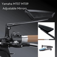Motorcycle Accessories Adjustable Hypernaked Mirrors  For Yamaha MT07 MT09 MT 07 MT 09