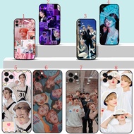 iPhone 14 14 Pro Max 14 plus 15 15 Pro Max 15 plus AQ21 Anime BTS Jimin Soft black phone case