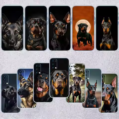FD33 Rottweiler Doberman Guard Dog Case for LG K22 K30 K40 K41 K42 K50 K50S K51 K51S K52 K61 K62 K71