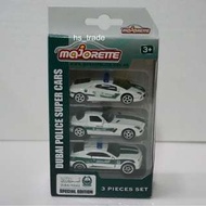 Majorette 杜拜警車套裝 Dubai Police Super Cars Special Edition 3 Pcs Set 全新未開封