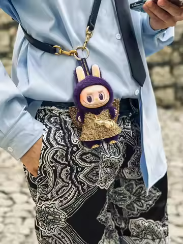 In Stock POPMART Original Labubu WINGS OF FORTUNE Little Milan Plush Decoration Surprise Cute Gift