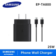 Samsung Super Fast Charger Adapter Original 15W 25W 45W PD Travel Wall Chargers | With USB C To USB 