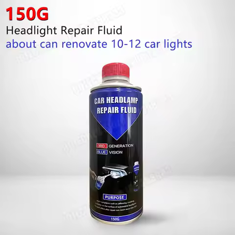 Car Headlight Polishing Liquid Polymer Car Headlamp Renovation Restoration Cleaning Agent 50ML/100ML