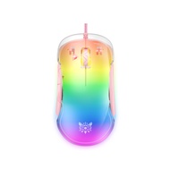 โอนิคุมะ เมาส์เกมมิ่ง CW925 RGB สีชมพู