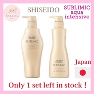 [Direct from JAPAN] SHISEIDO Sublimic Aqua Intensive For Damaged Hair Care Shampoo Treatment Made in Japan beauty High Quality