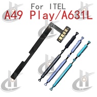 For itel A49 Play / A631L Power Volume Side Button Flex Cable Keys button on off volume up and down 