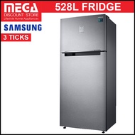 SAMSUNG RT53K6257SL 528L 2-DOOR FRIDGE ( 3 TICKS ) (RT53K6257SL/SS)